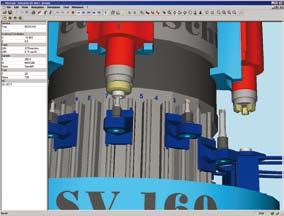 cycles for turning and milling CNC simulation for 5 axes millturn machining centers Another important sphere of our activities involves software-related
