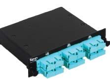 5dB PremiumProducts ProvenPerformance CompetitivePrices 50 LC 12-Fiber MPO Fiber Optic Plug & Play Cassettes ICFC12ML1G 6-LC Duplex, Multimode, 10G, 50/125μm (OM3)