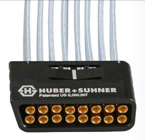 5 EVM Cable Assemblies This reference design uses Huber+Suhner 2x8 MXP cable assemblies to access the host-side signals. Contact Huber+Suhner to inquire about cable assembly availability and pricing.