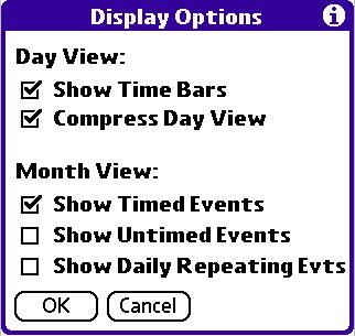 Basic Applications Overview: Changing the Date Book Display Tips for Using Agenda View Tap any appointment while in Agenda view to display the Day View of the appointment.