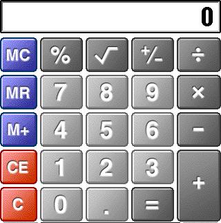Basic Applications Overview: Using the Calculator Using the Calculator The Calculator lets you perform general mathematical functions such as addition, subtraction, multiplication, and division.