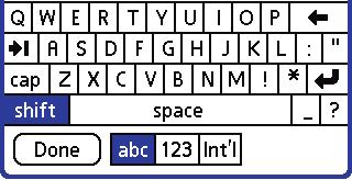 Entering Data Chapter 2: Entering Data in your ique 3600 Handheld You can enter data into your ique handheld by using the on-screen keyboard, writing with the stylus in the text input area, using an