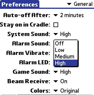 Attention Manager Setting Alarm Volume You control most alarm volumes globally in the General panel of the Preferences menu. To set the alarm volume: 1.