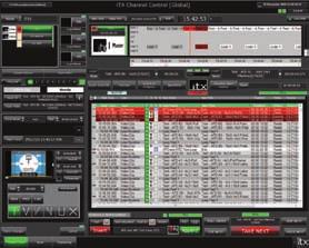 art automation and intuitive dragand-drop functionality Simplifies transmission of one or multiple channels under the control of a single operator Playout schedules can be