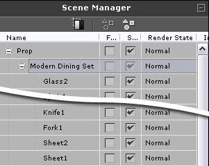7. Load into iclone. You may then see all the nodes in the Scene Manager.