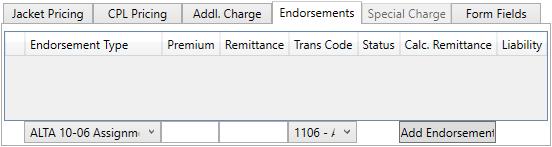 You can add multiple additional charges. This enables you to add all charges that are required. If you need to remove a charge for any reason, click on the button. The charge will be removed.