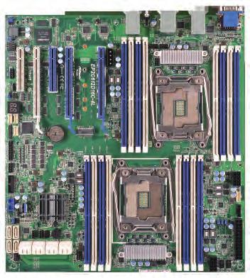 Hadoop, CDN, VM, Database Server Grantley Socket 2011-3 EP2C612D16C-4L 2 x PCIE 3.0 x 8 3 x PCIE 3.