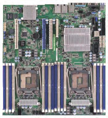 Ultimate Data Center Optimized Server Board EP2C612D16NM-2T8R EP2C612D16NM-8R EP2C612D16NM 3 x PCIE 3.0 x 16 Mezzanine slot Intel C612 SATA3 6.
