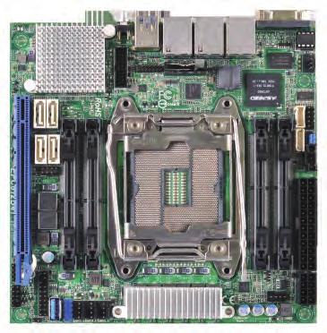 High Performance Server in Compact Size Grantley Socket 2011-3 EPC612D4I SATA3 6.0 Gb/s Single Intel LGA 2011-3 Socket 1 x PCIE 3.