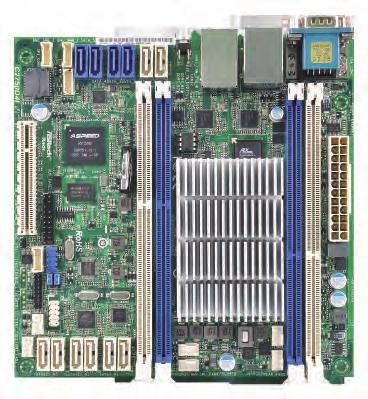 Intel Avoton, Best Solution for Cold C2750D4I C2750D4I+ C2550D4I 1x PCIe 3.0 x8 SATA2 3.