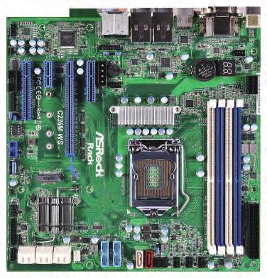 High Performance uatx Workstation C236M WS 1 x PCIe 3.0 x8 1 x PCIe 3.0 x16 1 x PCIe 3.0 x1 1 x PCIe 3.0 x4 Intel LGA1151 Socket Greenlow Socket 1151 DDR 4 XEON 1151 DDR4 M.