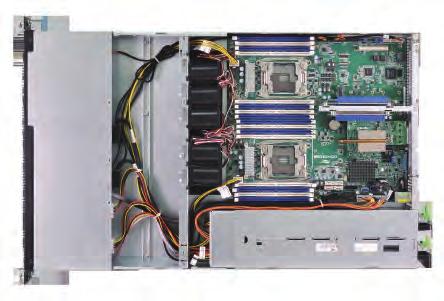 Hyper-converged Server 1U2FH-8S 2 x Symmetry Riser card(x 16) support 2 x Full Height PCIE card Mezzanie Card slot 2 Full-High Card Supported in 1U Haswell-EP 2011-R3 Mezz Slot Mezzanie Card slot