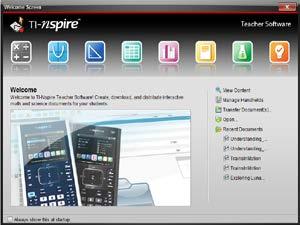 Getting Started with the TI-Nspire Teacher Software 123 Activity Overview In this activity, you will explore basic features of the TI-Nspire Teacher Software.