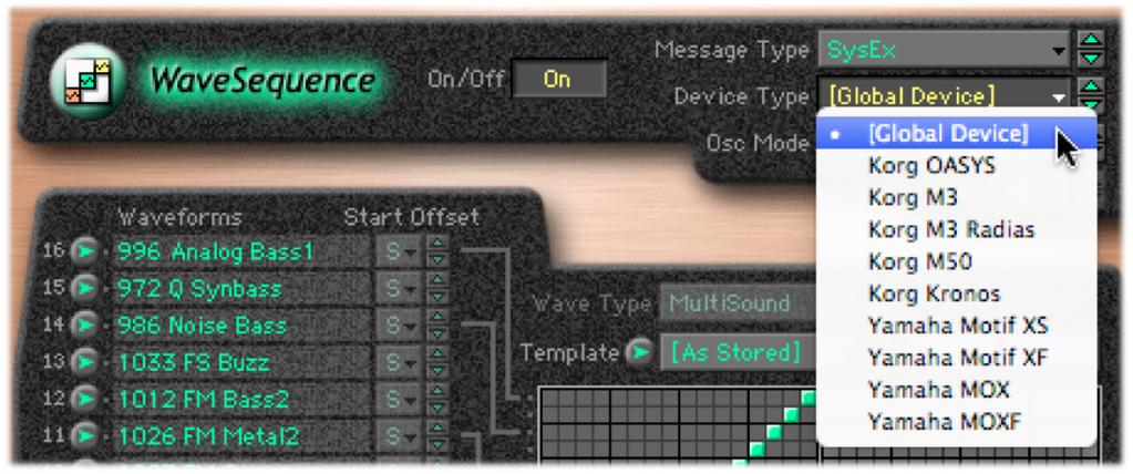 The area at the top is now switchable between the regular MIDI Activity Display and the new Phase Activity Display.