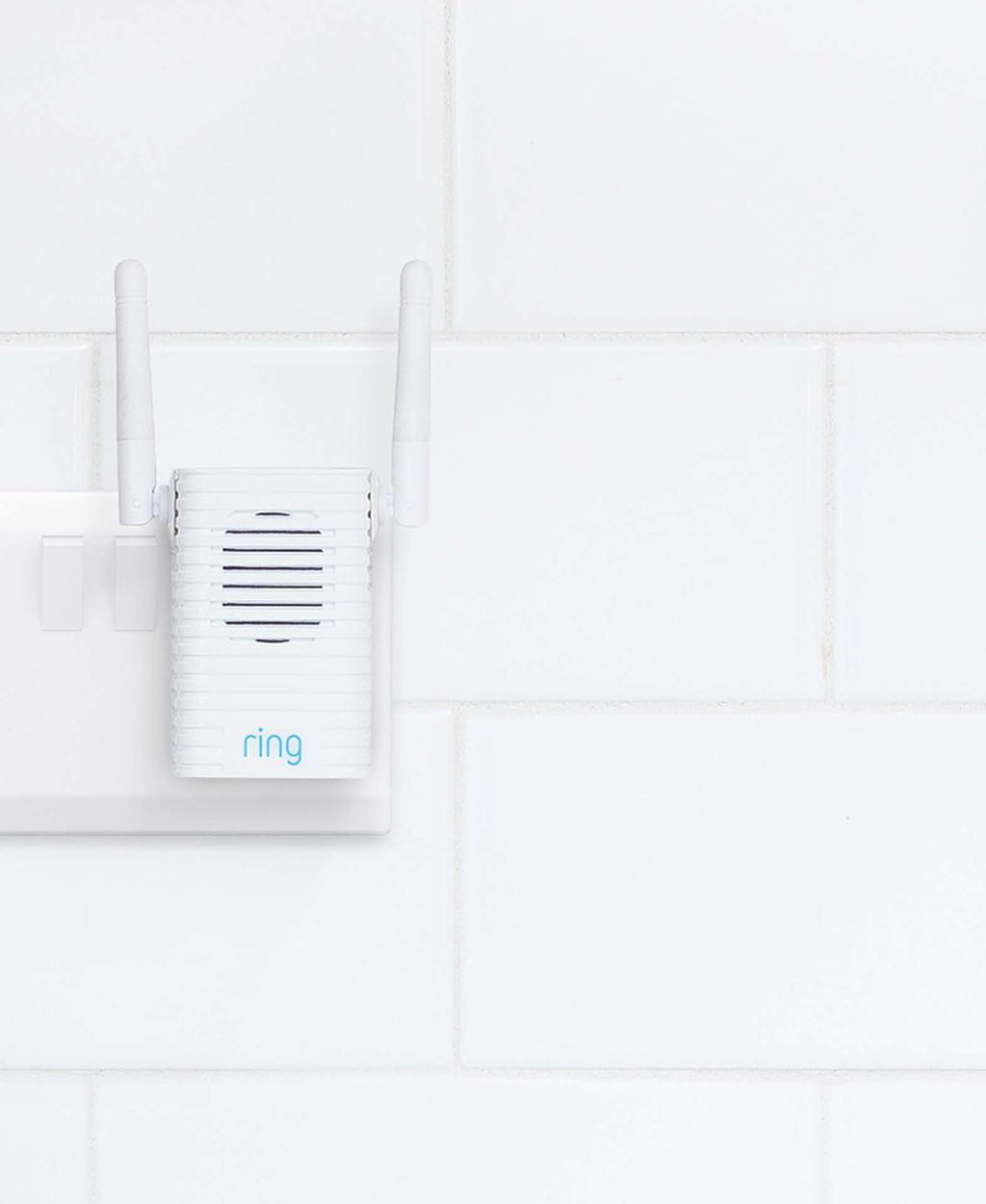 Plug in your Chime Pro It serves as a Wi-Fi extender for your Ring Doorbell Pro, so set Chime Pro up first.