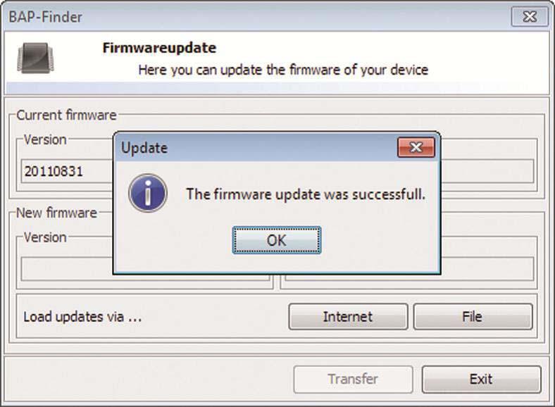 figure 10: confirmation firmware update 8.