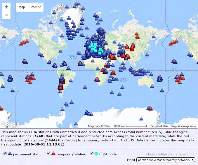 Example: European Integrated Data Archive (EIDA) for seismological data EIDA is the largest and most advanced user community within the Earth Plate Observation System (EPOS) Need for a scalable AAI