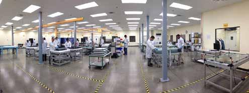 class 10,000 & class 100 controlled cleanroom production facilities in California, Premio can provide high quality custom panel solutions ranging from 5 to 105 with the