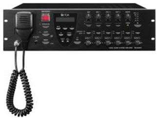 4 MIC/LINE inputs; 2 BGM inputs; Up to 4 Fireman's/Remote Microphones connectable 6 speaker zones (expandable up to 60 assignable speaker zones) GNNB VM-3360VA Volume setting possible for each zone;
