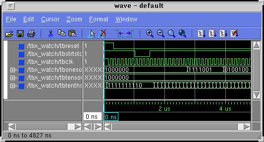 OrCAD Tutorial view wave signals source 7. View and add the signals of the design to the waveform window. 8. At the ModelSim prompt type. run 100000 ns 9.
