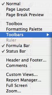 Creating Scrollbars Open the Forms toolbar located in the View menu to create scrollbars. Forms Toolbar: Scrollbar option highlighted.