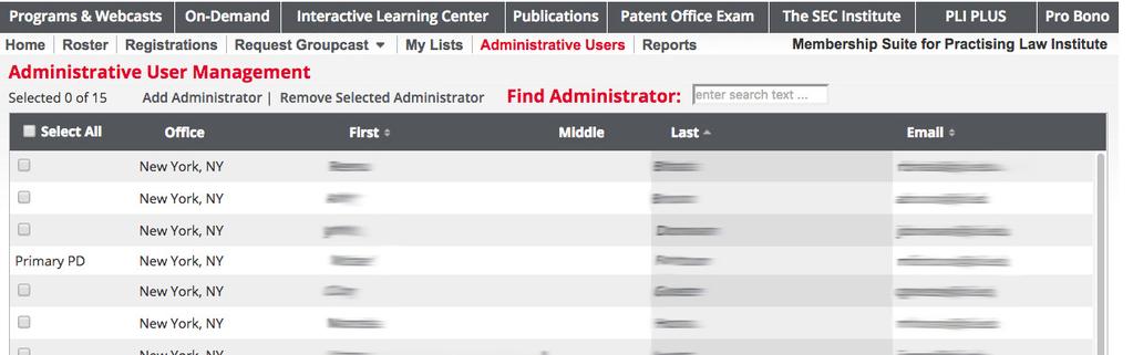 Update Administrative Users Adding New Administrators Your account is set up with one individual as the Primary PD or administrator.