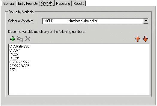 Actions: Telephony Actions 6.7.1 Variable Routing This action routes calls based on whether a selected call variable 140 matches any of the numbers specified by the action's settings.
