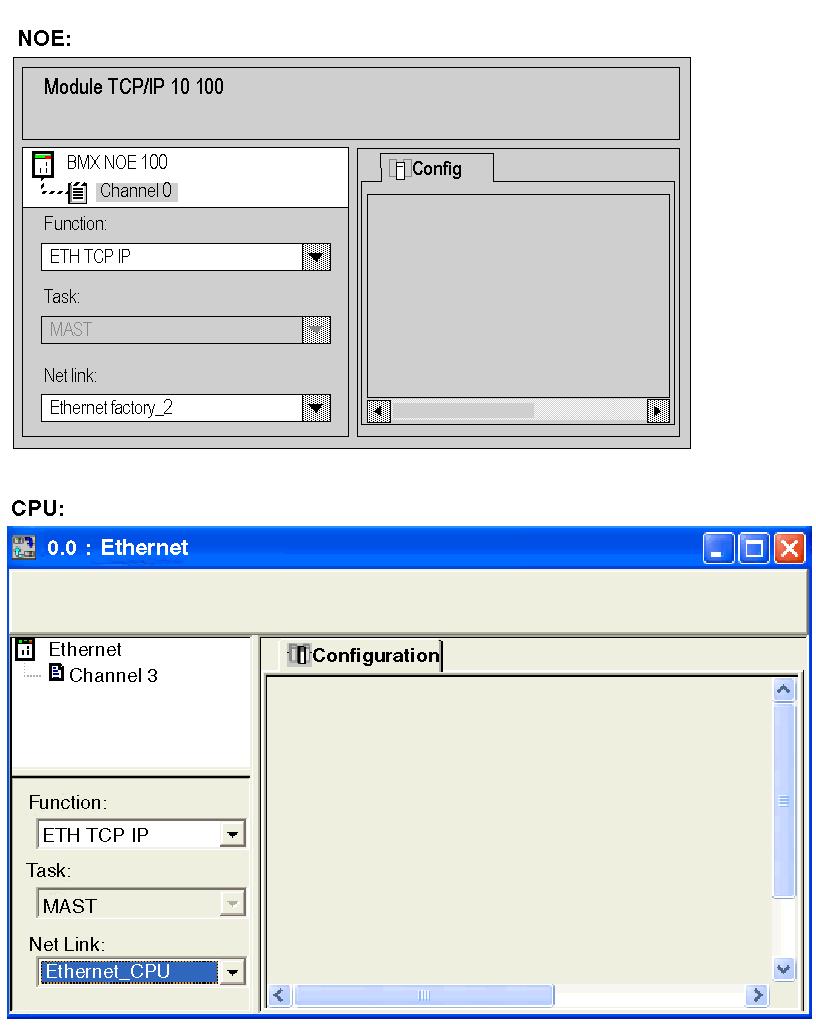 Configuring an Ethernet Network Step Action 3 In the Function menu, scroll to a network to associate with the module.