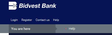version. You will need to do this in order to use the Bidvest Bank Internet Banking site. 9.