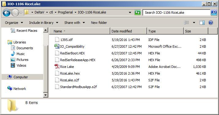 Driver Installation The driver software distribution comprises 8 files. These files must be copied to the DeltaV directory on your ProPlus Workstation.