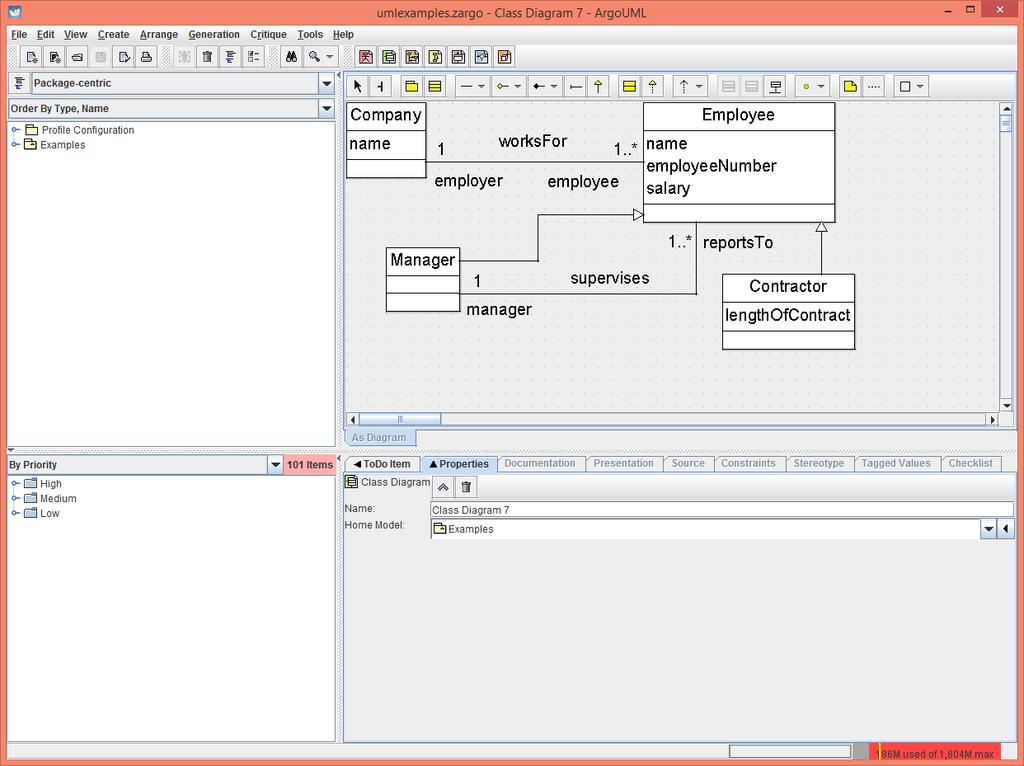 Part A Installing & using ArgoUML ArgoUML is a diagramming tool designed for creating and modifying UML diagrams. Its use is required by your first assignment in CS230.