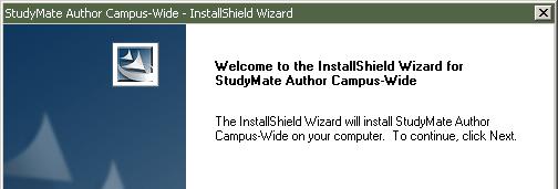 Installation Wizard Follow the instructions on each