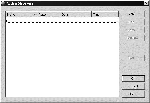 Device Discovery CHAPTER 11 Active Discovery works with two types of Device Discovery: SNMP SmartScan - WhatsUp Professional discovers devices by reading SNMP information on your network.