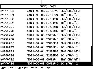 Section 7 1MRK 500 123-UEN - Operating procedures GUID-ACB5A57F-394B-475B-96C0-7C515A530D1F V1 EN IEC13000262-1-en.vsd Figure 35: Monitoring disturbance recorder via the LHMI 3.