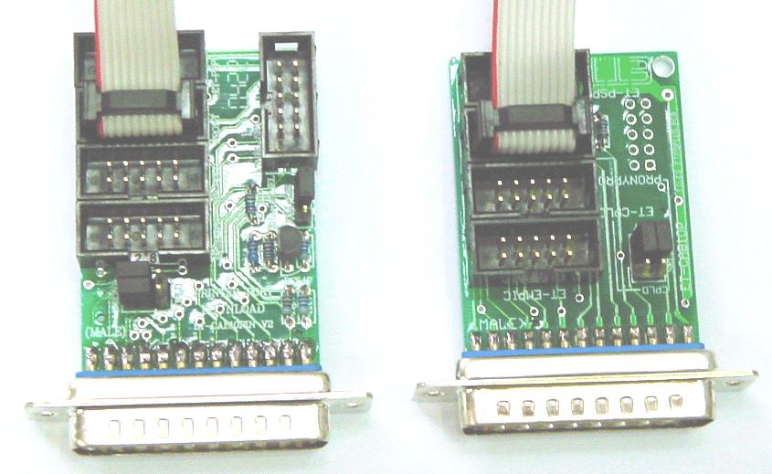 To Connect Component for Programming Hex File We must use ET-CAB10PIN and Program PonyProg2000 to program Code (Hex File) into AVR MCU.