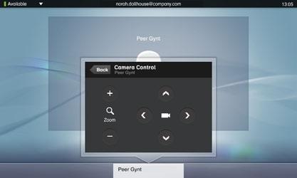 Camera presets in a call Camera presets cannot be accessed in this version.