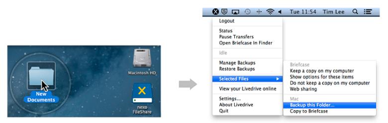 Mac Users: How to Add Folders to Backup Learn how to add folders to your nexo Backup. You can amend your backup selection after your initial backup is complete.