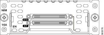 the 16-port NIM: Front Panel, on page 3 show the front panel of the 4-port serial NIM,