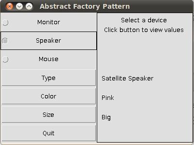 Abstract Driver Program GUI(Output) - Abstract Driver Program Main Class Contains GUI, Listeners Returns one of the computer objects based on the radio button selected and