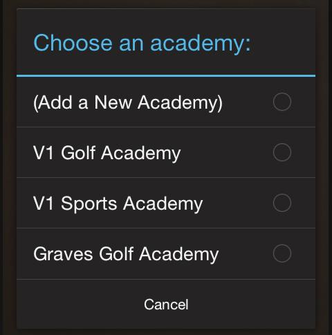 Tap on Graves_ Golf Academy or Academy, Graves_