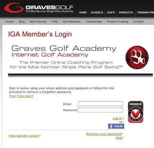 Getting Started Using a PC To download the software go to www.moenormangolf.