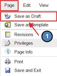 Save as Template: Save Pages as Templates.