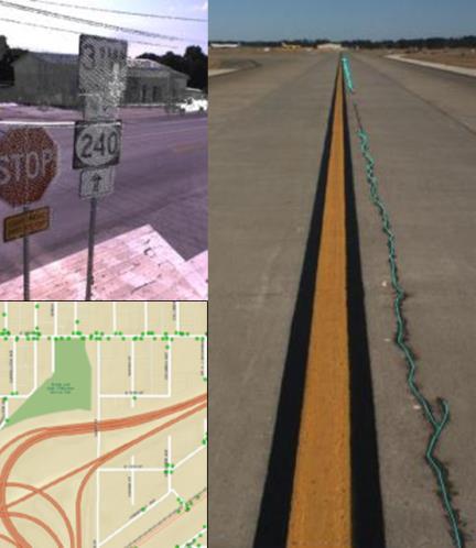 Asset Management Pavement Management Material Distresses Rutting Potholes Paint markings Traffic signals Utility poles/lines