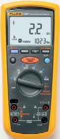 Whether you work on motors, generators, cables, or switch-gear, the Fluke 1587/1577 Insulation Multimeters are ideally suited to help you with your tasks.