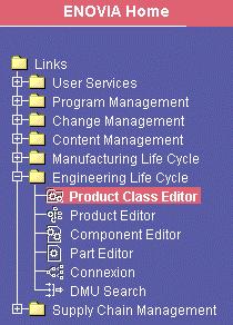 The Product Class View panel is displayed 3.