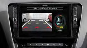 The Alpine systems are fully compatible with the Octavia s electronic system and can display all car settings for full control.