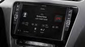 Your Personal Media Expert 9 " The ultimate infotainment system for your Skoda Octavia 3: enjoy an audiophile sound experience, brilliant