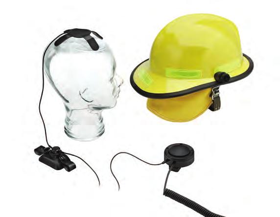 Professional Skull Microphone System Picks up vibrations and transmits audio through