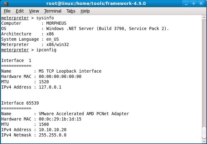 Get System Info Your Linux Existing Meterpreter 80 Session 10101010 Metasploit 10101020 New Meterpreter