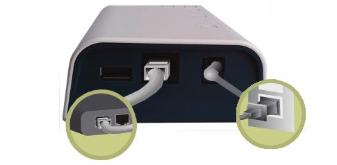 Installation TRF-ZW1 EXTENDER Connect the supplied Ethernet cable to the TRF-ZW1 s network port and to an open connection port on your router or network switch.